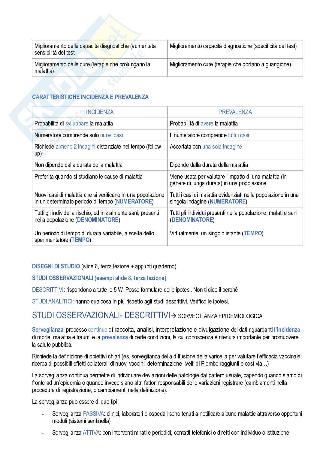 Epidemiologia Pag. 16