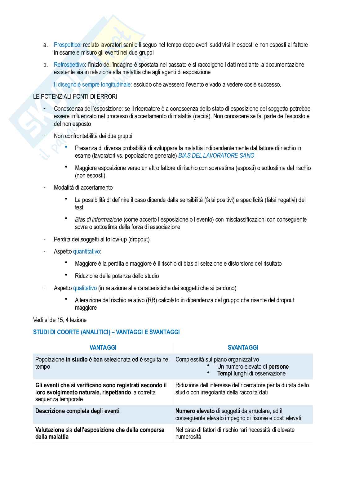 Epidemiologia Pag. 21