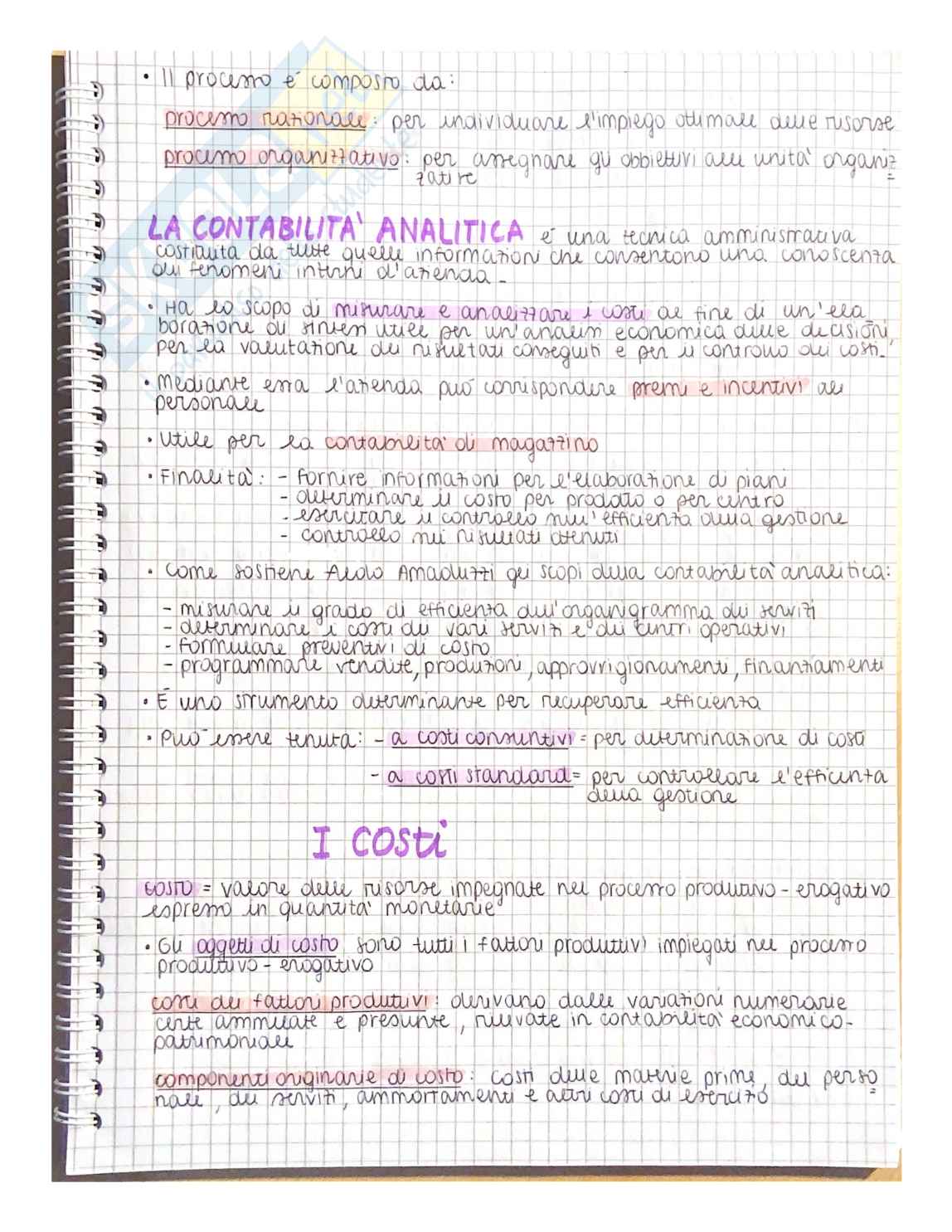 Riassunto esame economia aziendale, prof. Orlandini e Amelio, libro consigliato L'economia aziendale oggi, Orlandini Pag. 41