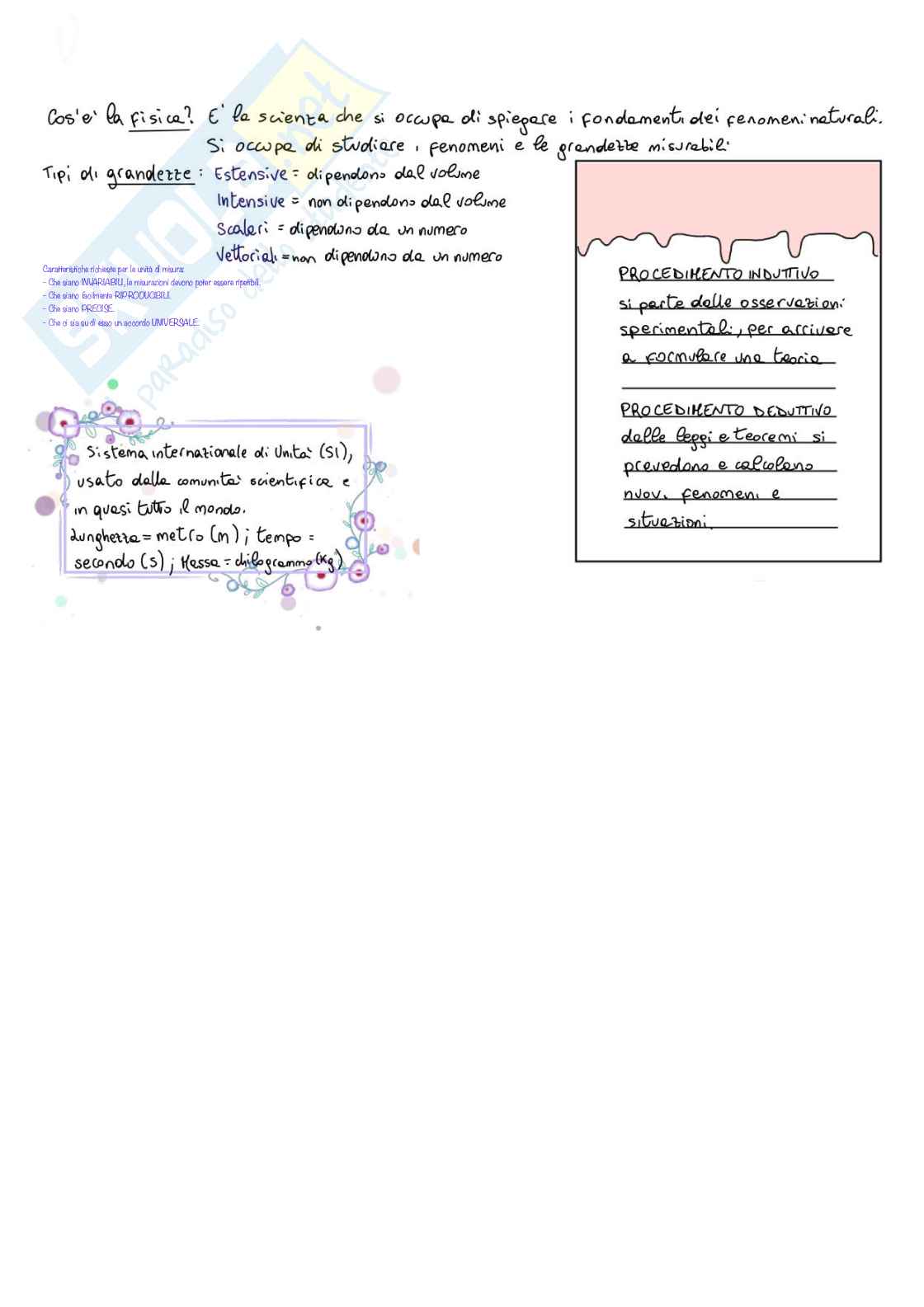 Fisica generale  Pag. 1