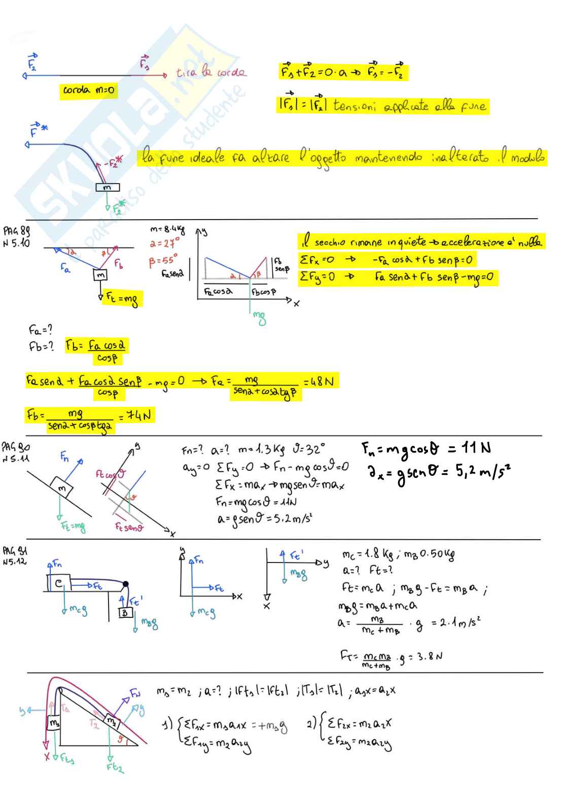 Fisica generale  Pag. 21