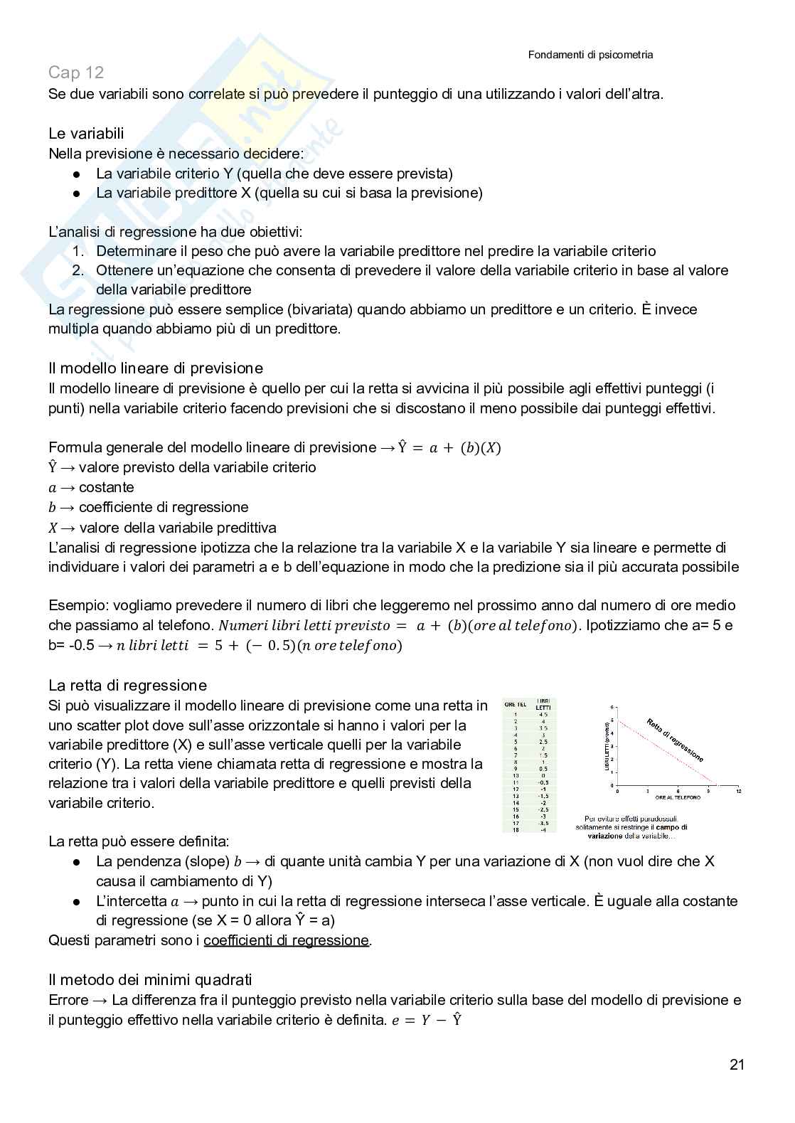 Fondamenti di psicometria Pag. 21
