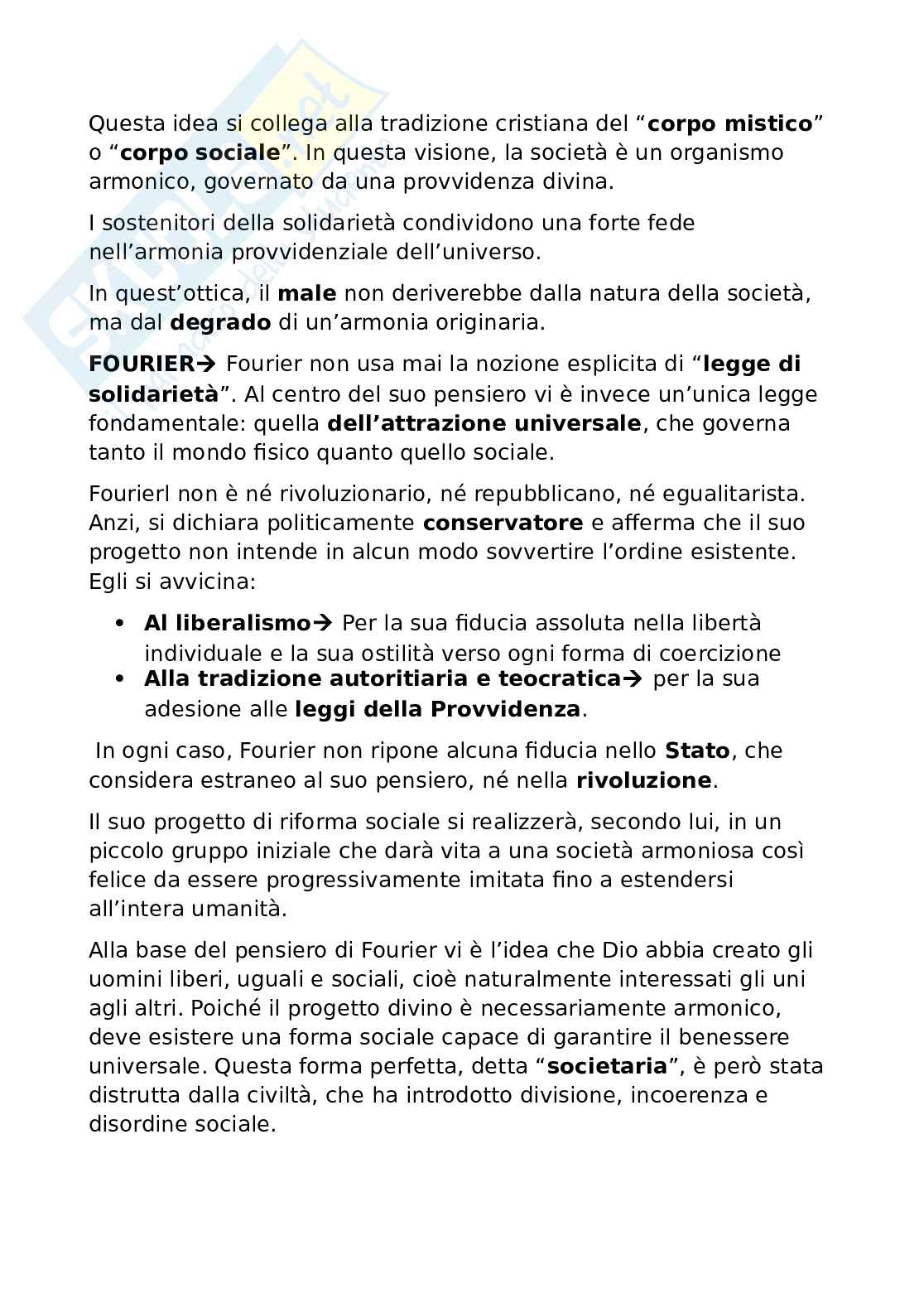 Riassunto esame Teoria generale del diritto, Prof. Vincenzo Acciaro, libro consigliato La solidarietà. Storia di un'idea, Blais Pag. 21