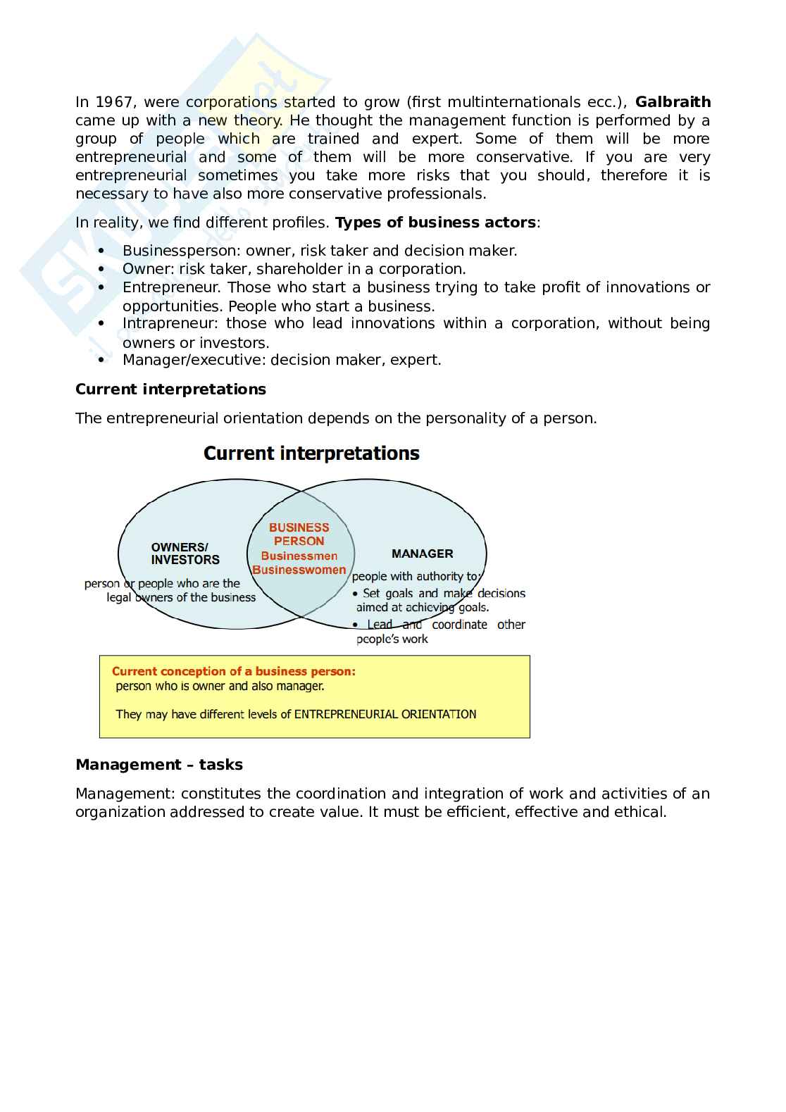 Appunti Fondamenti Business Policy Pag. 6