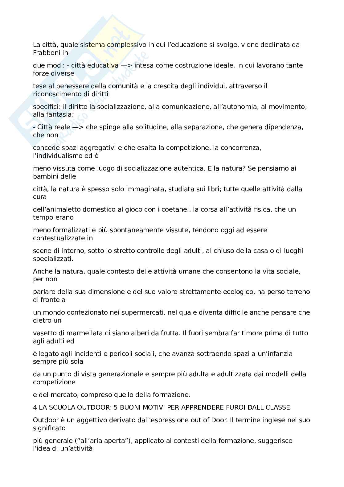 Educazione outdoor Pag. 11
