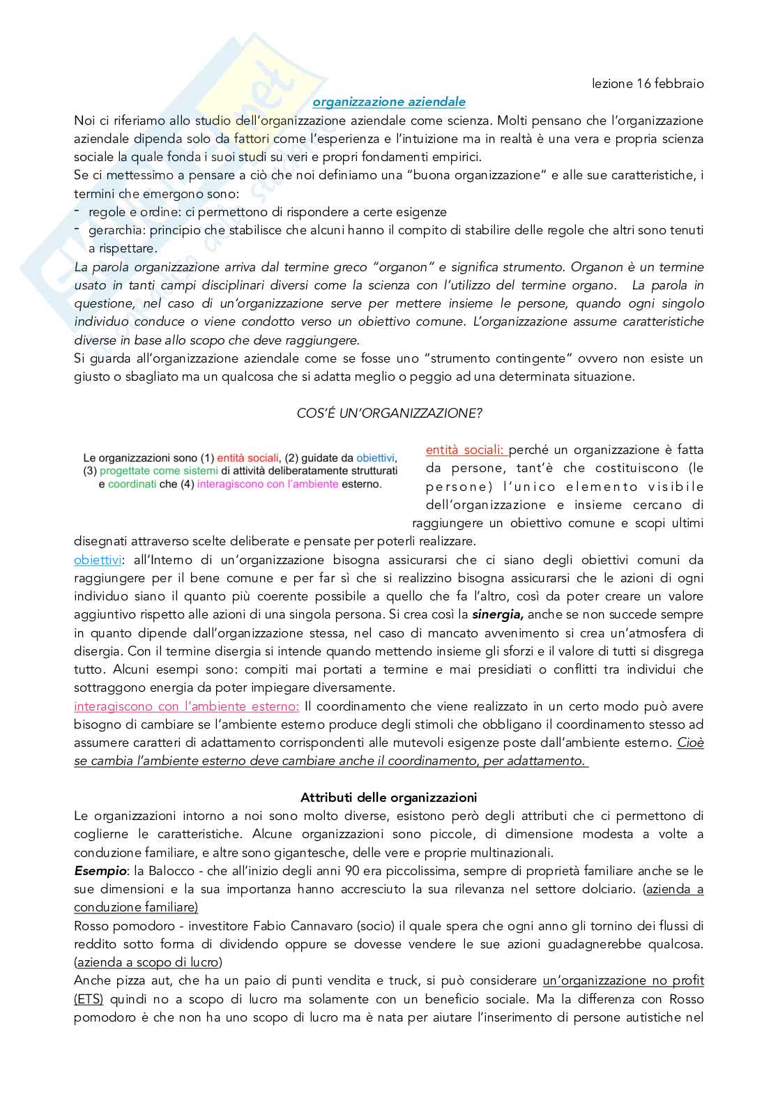 Strutture organizzative  Pag. 1