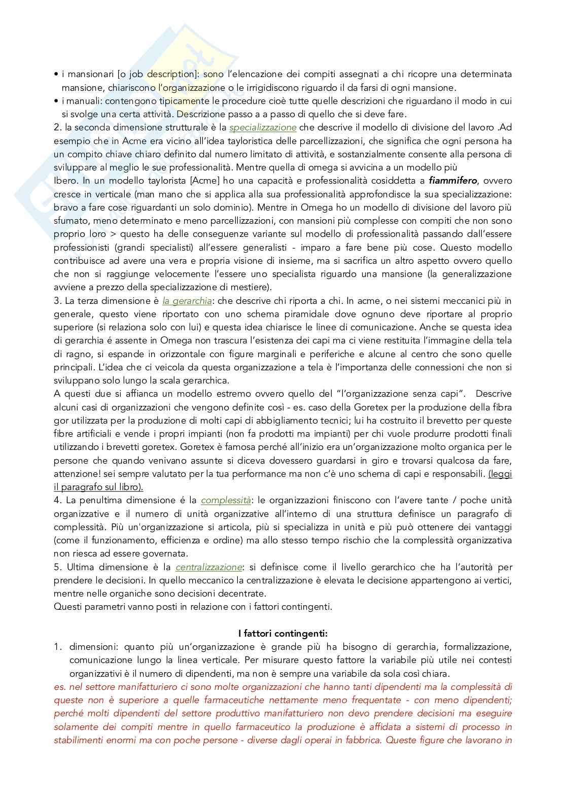 Strutture organizzative  Pag. 11
