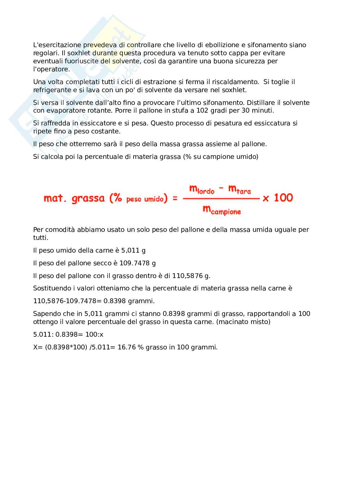 Esperienze di laboratorio. Scheda  Pag. 2