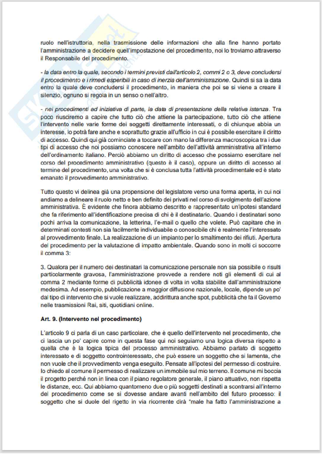 Appunti completi Diritto amministrativo  Pag. 31