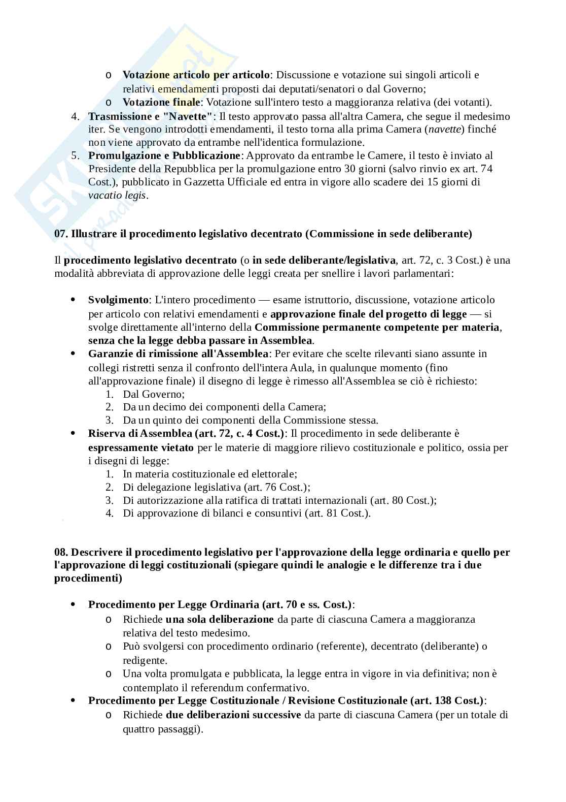 Paniere Istituzioni di diritto pubblico Pag. 46