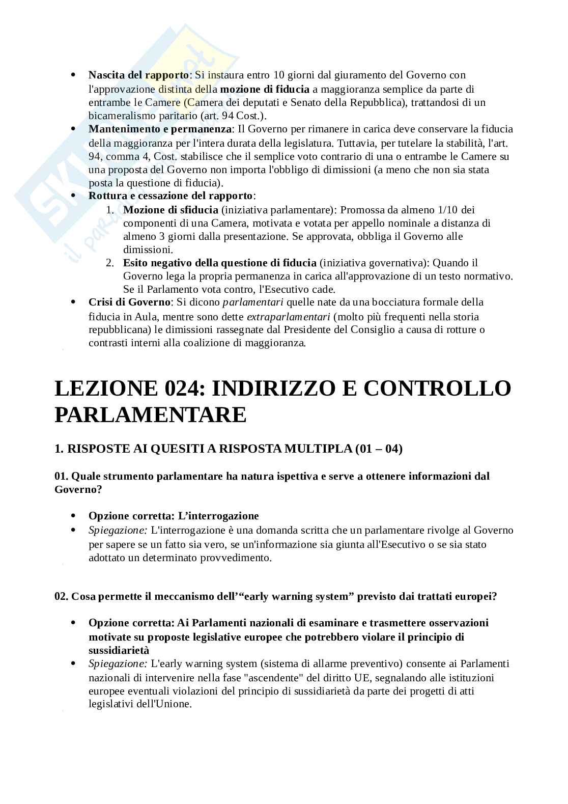 Paniere Istituzioni di diritto pubblico Pag. 51