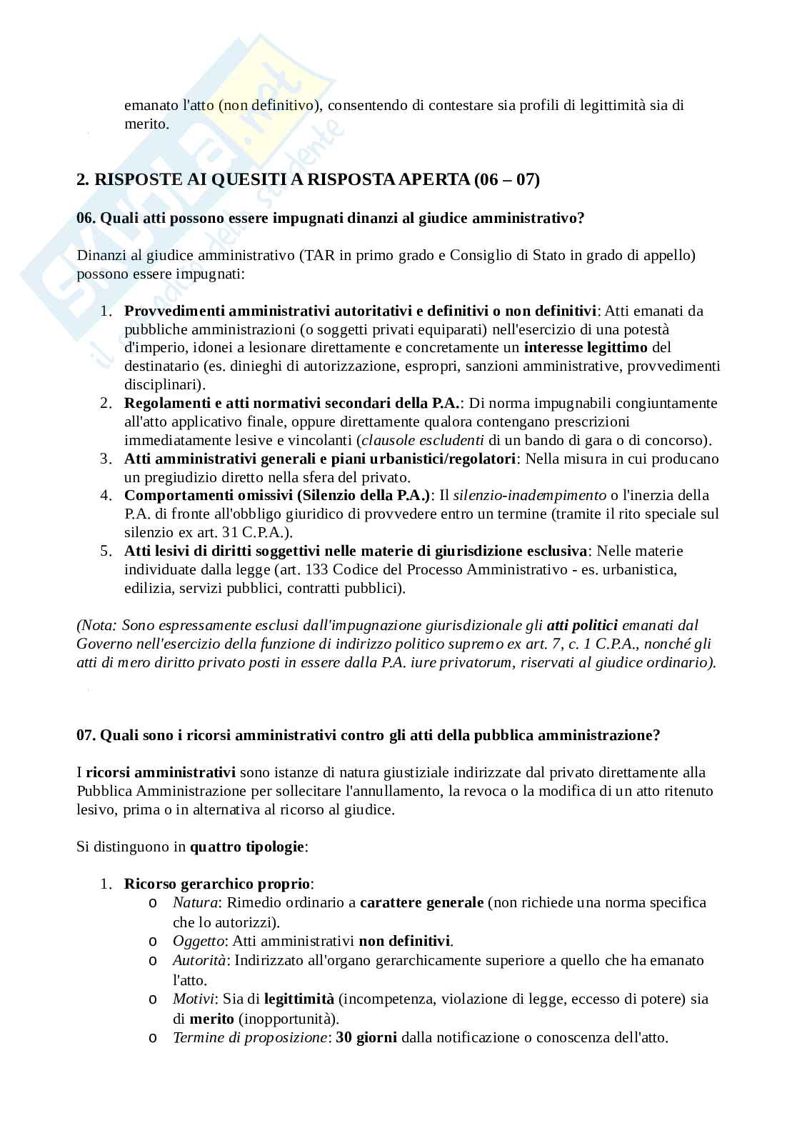 Paniere Istituzioni di diritto pubblico Pag. 71