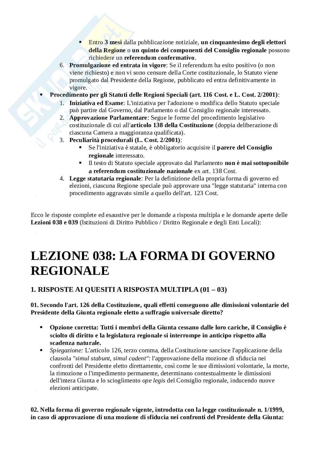 Paniere Istituzioni di diritto pubblico Pag. 76