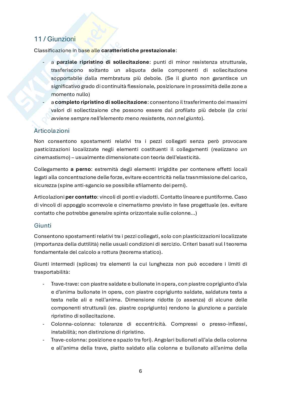 Progettazione di strutture in acciaio - Domande seconda parte Pag. 6