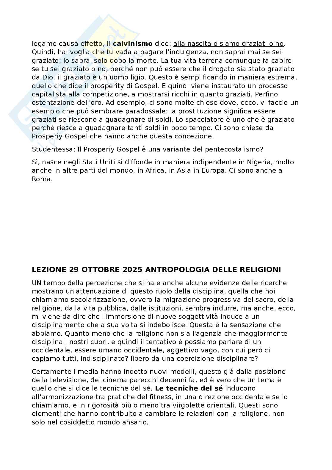 Appunti Antropologia delle religioni  Pag. 16