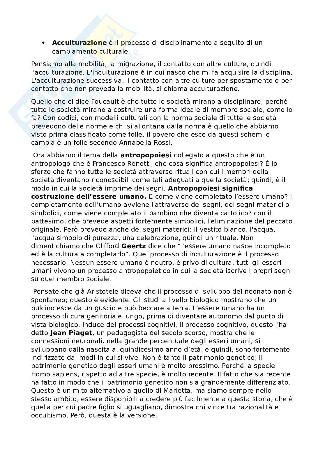 Appunti Antropologia delle religioni  Pag. 6