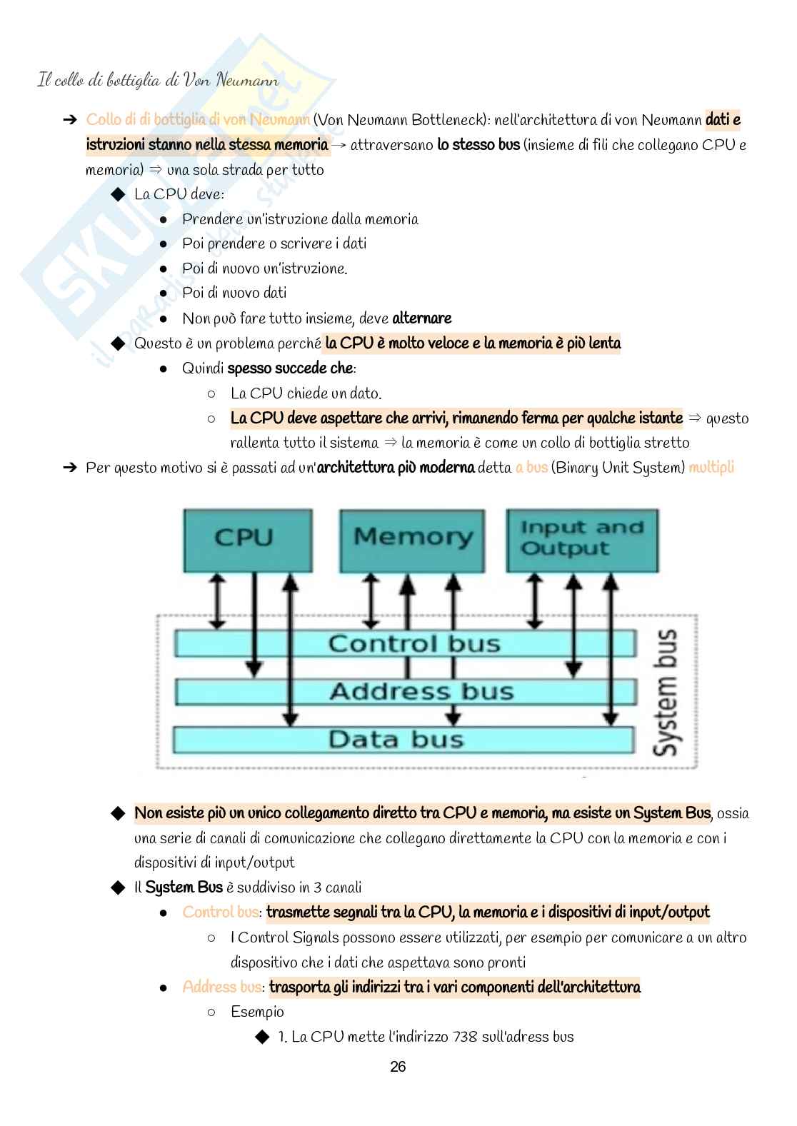 Elementi di informatica Pag. 26