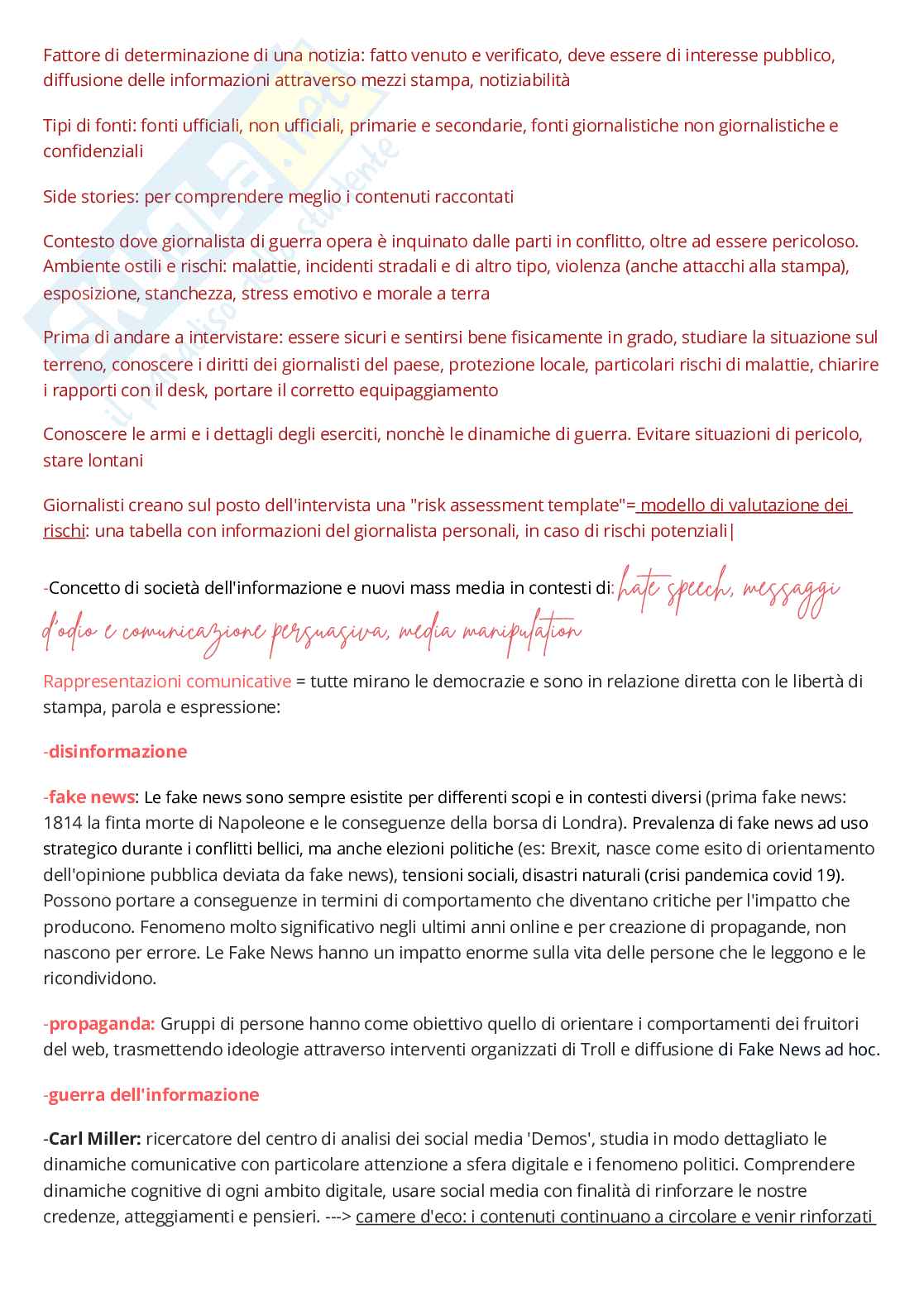 Riassunto esame Teorie e tecniche della comunicazione mediale, Prof. Lucini Barbara, libro consigliato Il primo libro di teoria dei media , Eugeni Pag. 41