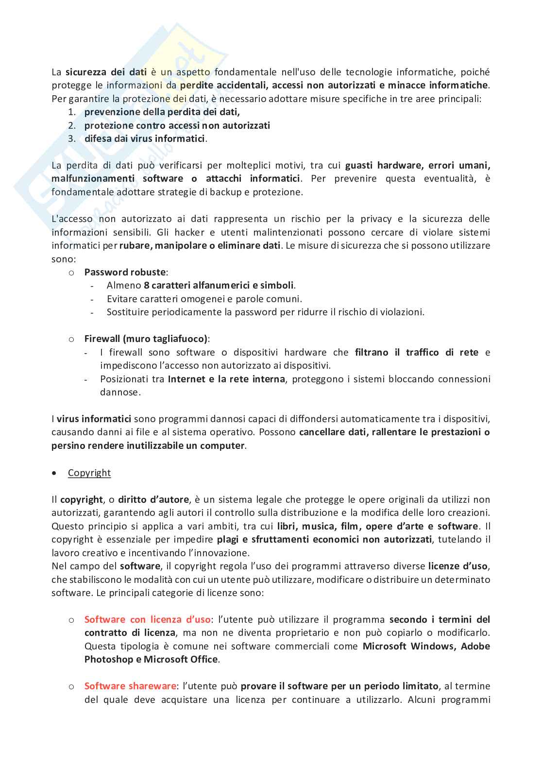 Appunti esame Informatica   Pag. 41