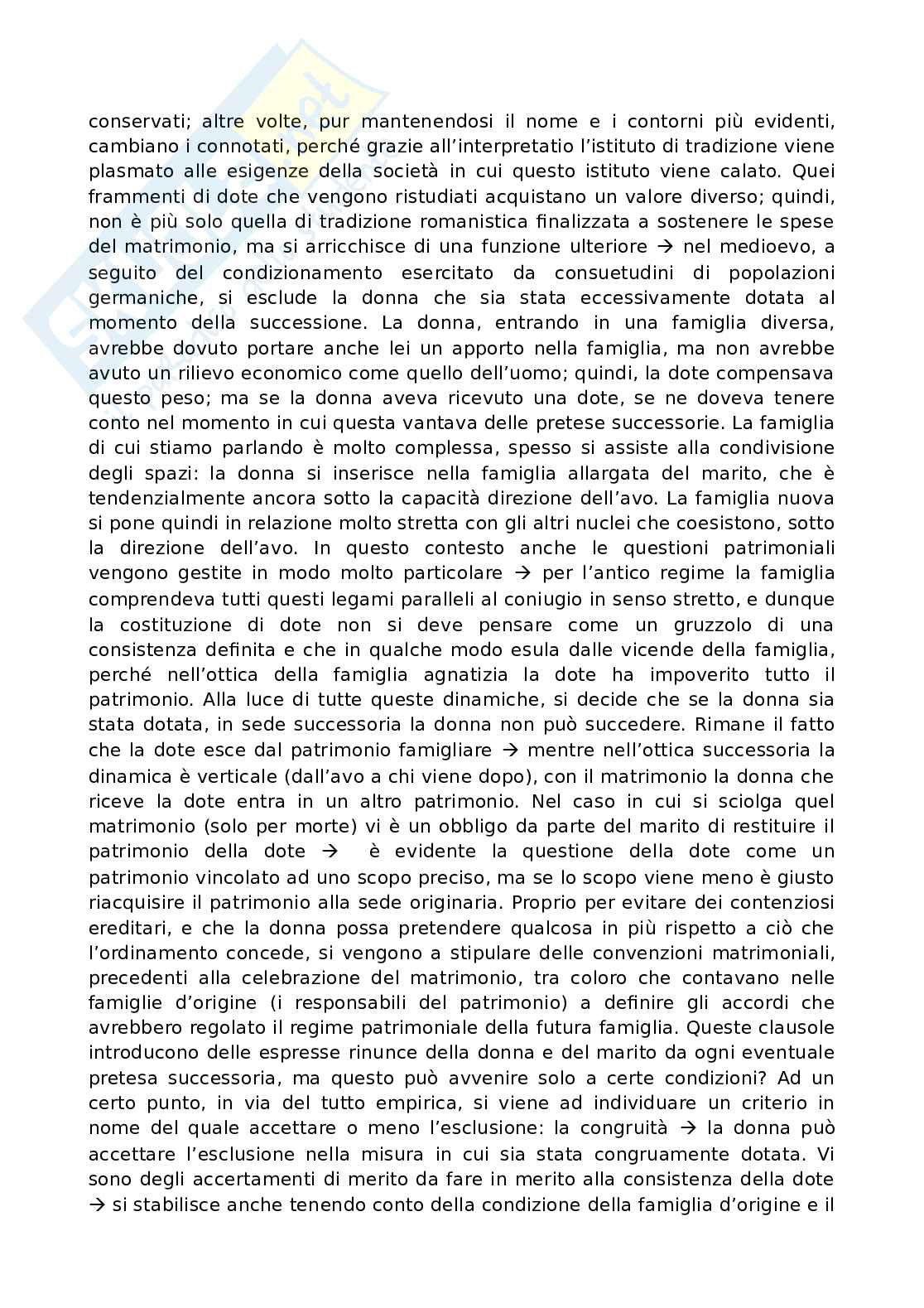 Disposizioni patrimoniali tra coniugi Pag. 2