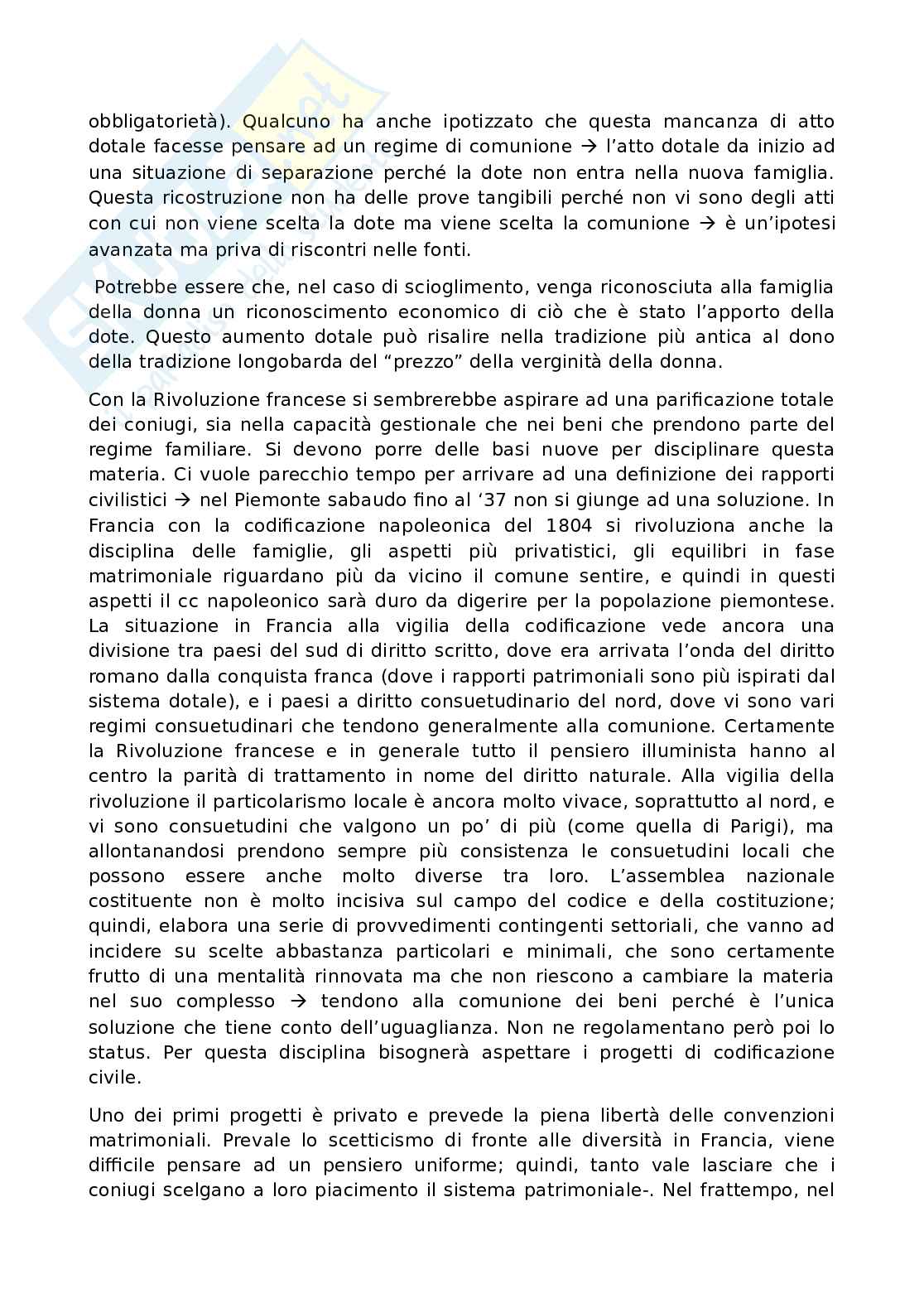 Disposizioni patrimoniali tra coniugi Pag. 6