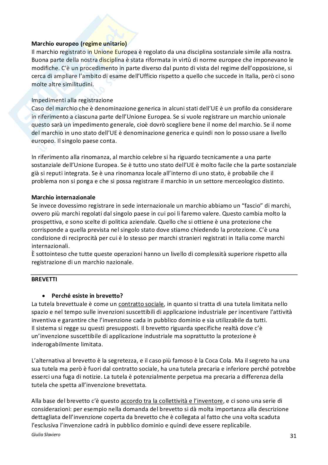 Appunti di Diritto industriale e della concorrenza Pag. 76
