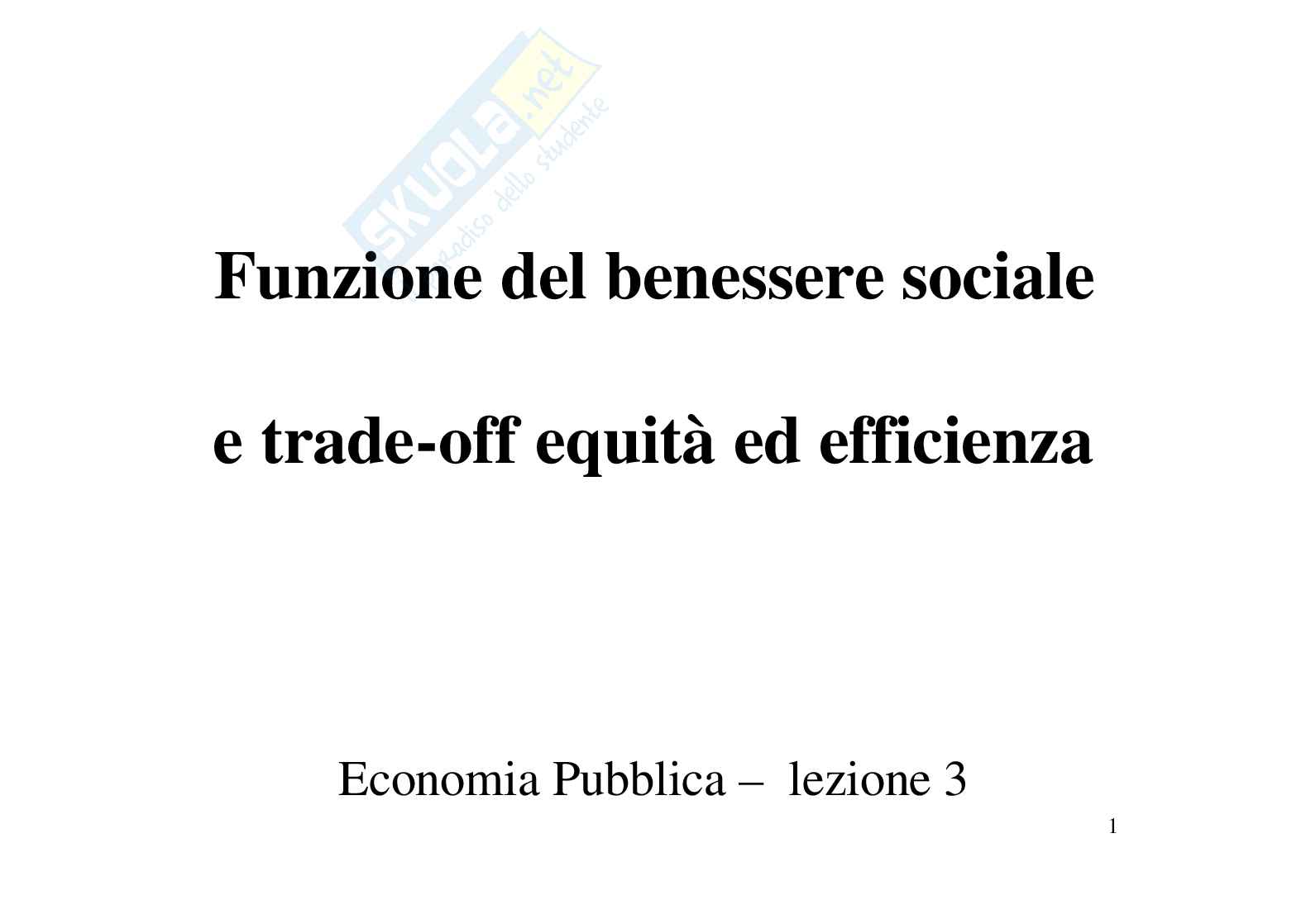Riassunto esame Politica economica, Prof. Garau Valentino, libro consigliato Scienze delle finanze , Rosen Pag. 1