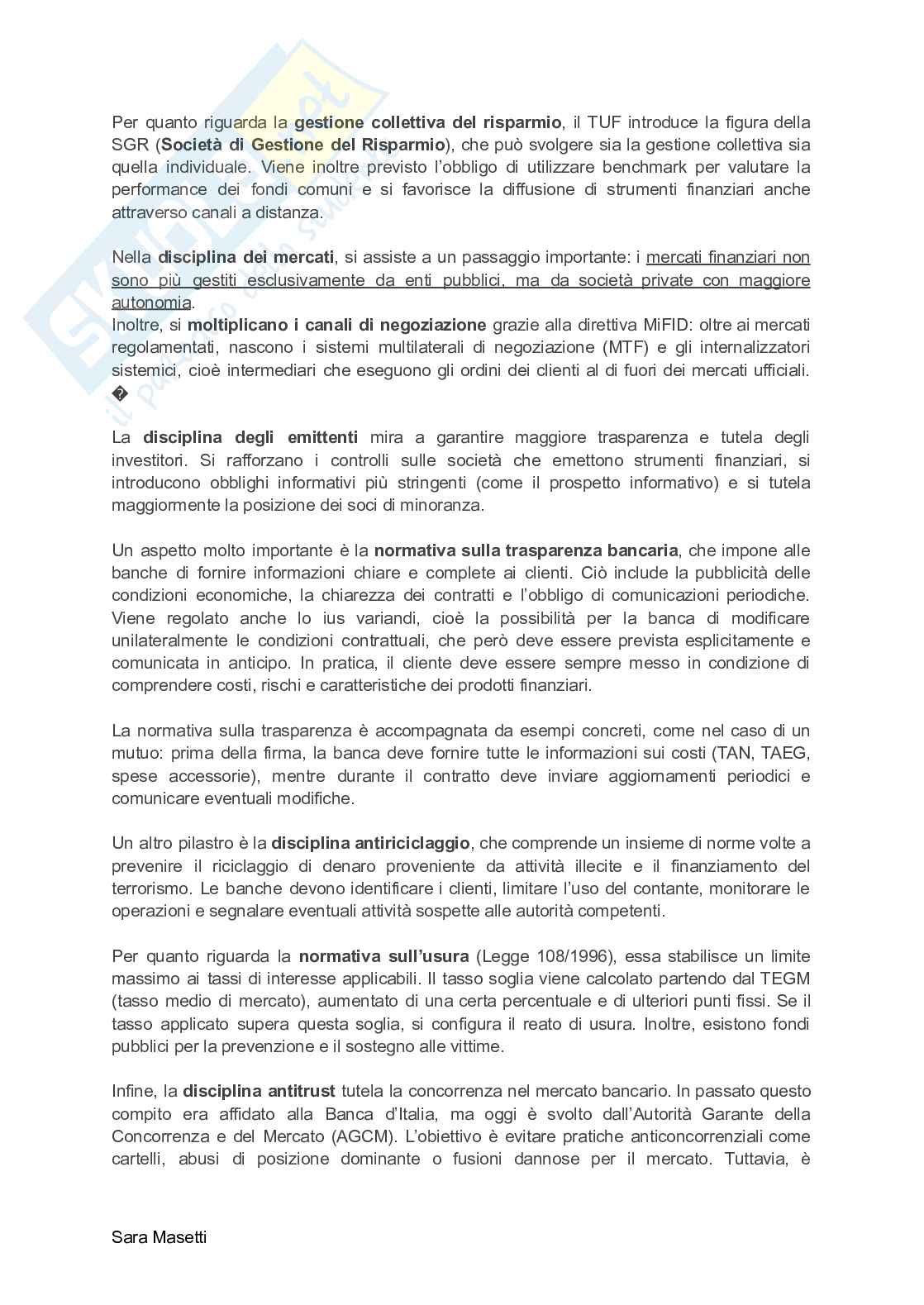  Economia degli intermediari finanziari a.a. 2025/2026 Pag. 16