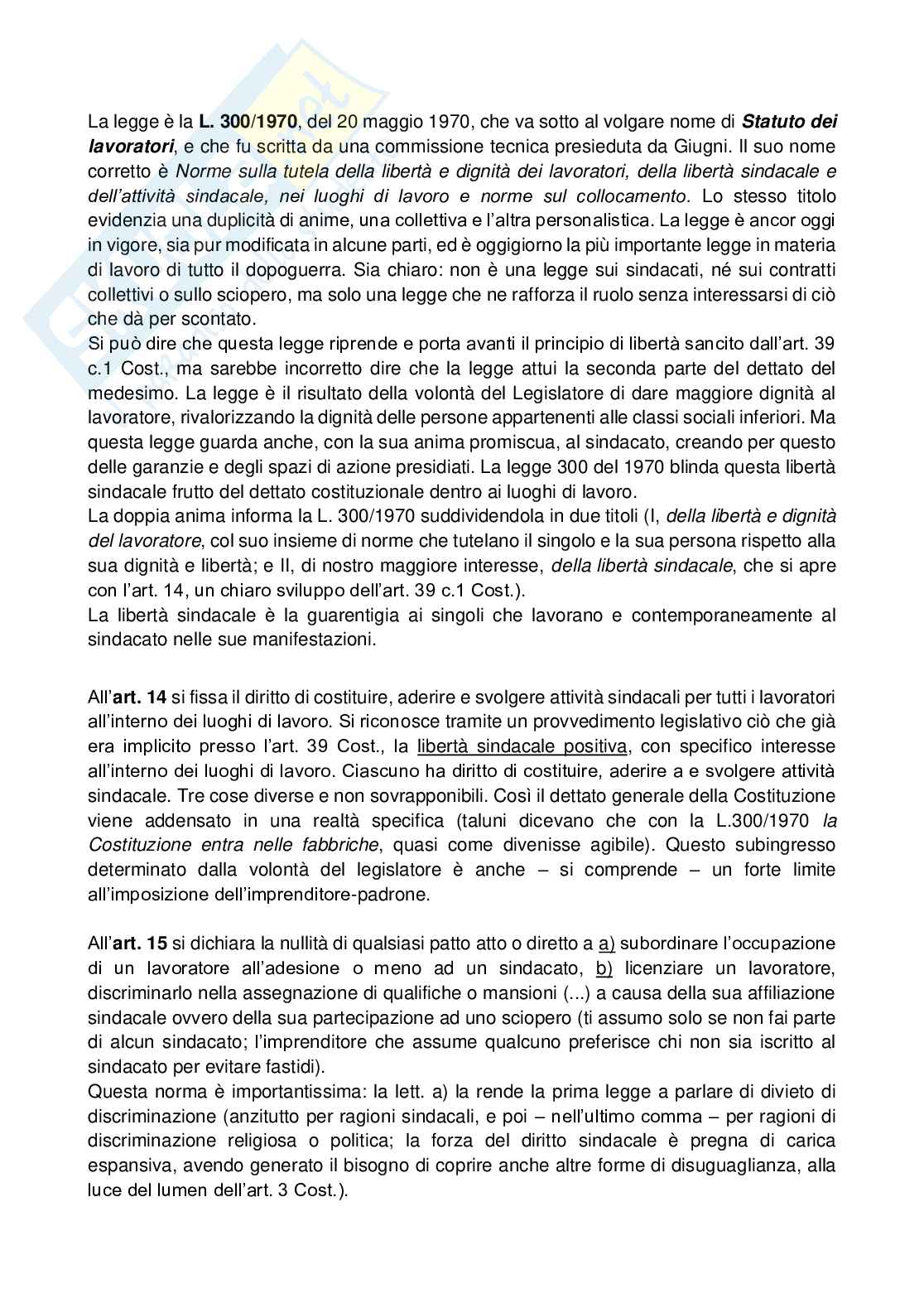 Appunti completi di Diritto del lavoro Pag. 11