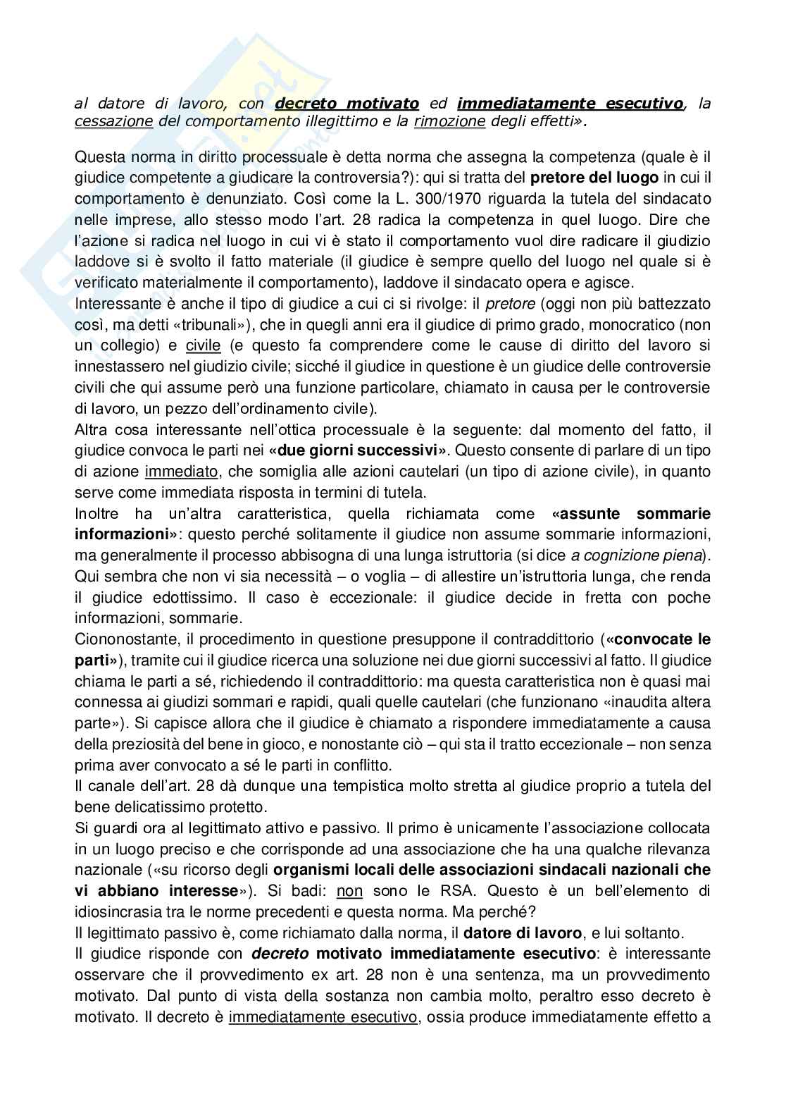 Appunti completi di Diritto del lavoro Pag. 16