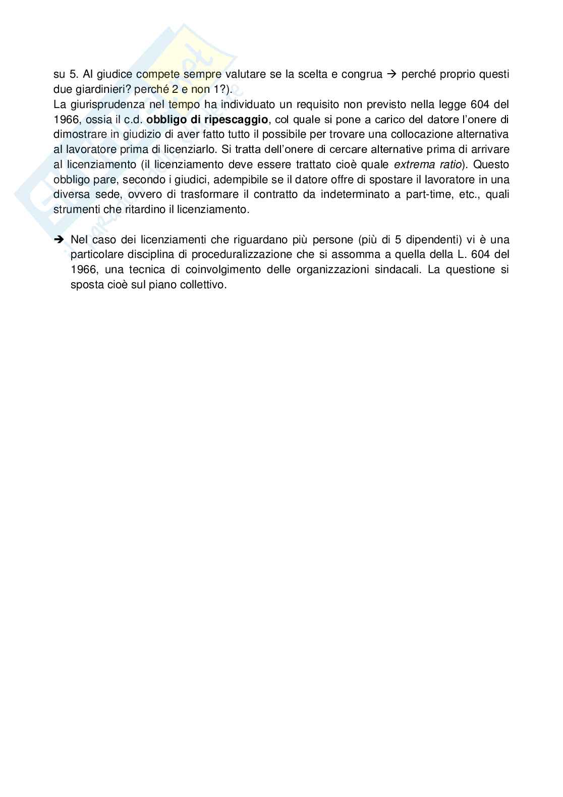 Appunti completi di Diritto del lavoro Pag. 71