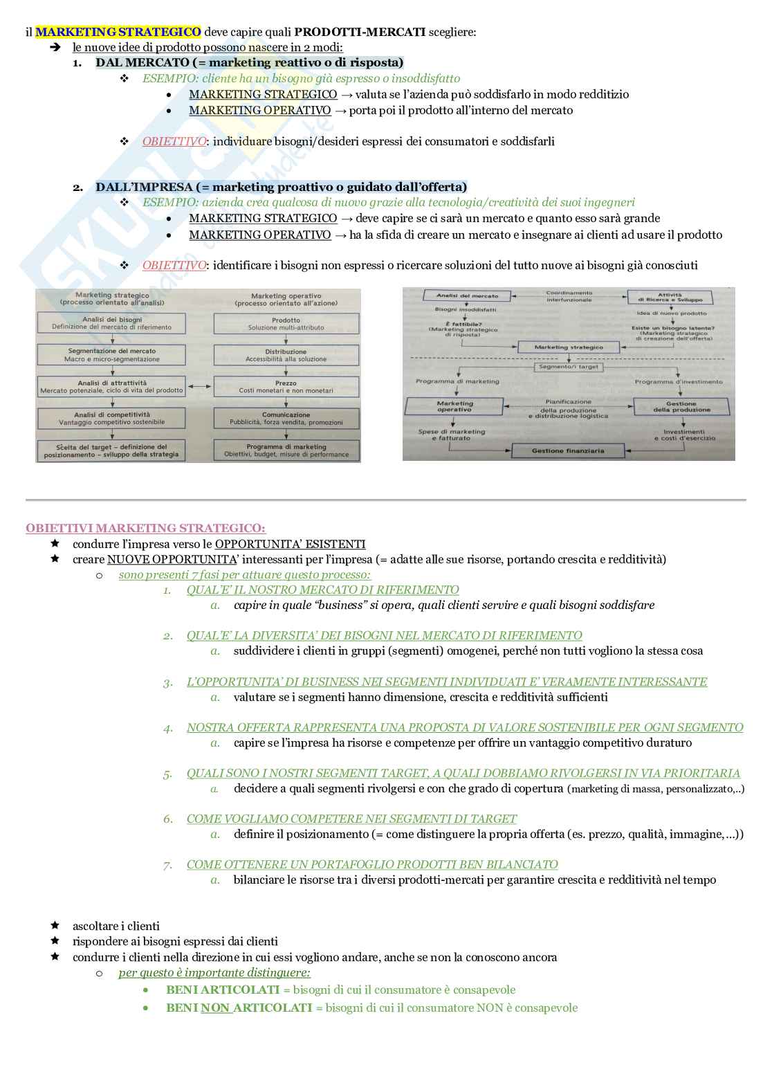L’evoluzione del concetto di marketing Pag. 2