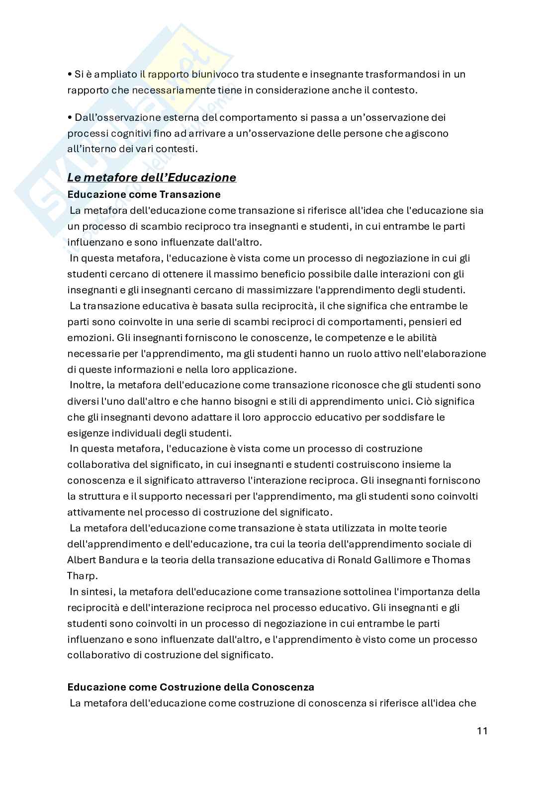 Psicologia dello sviluppo Pag. 11