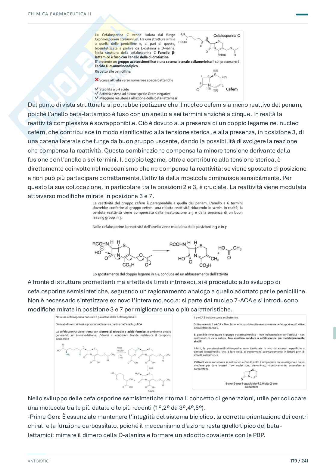 Chimica farmaceutica e tossicologica 2 – Terza parte Pag. 36