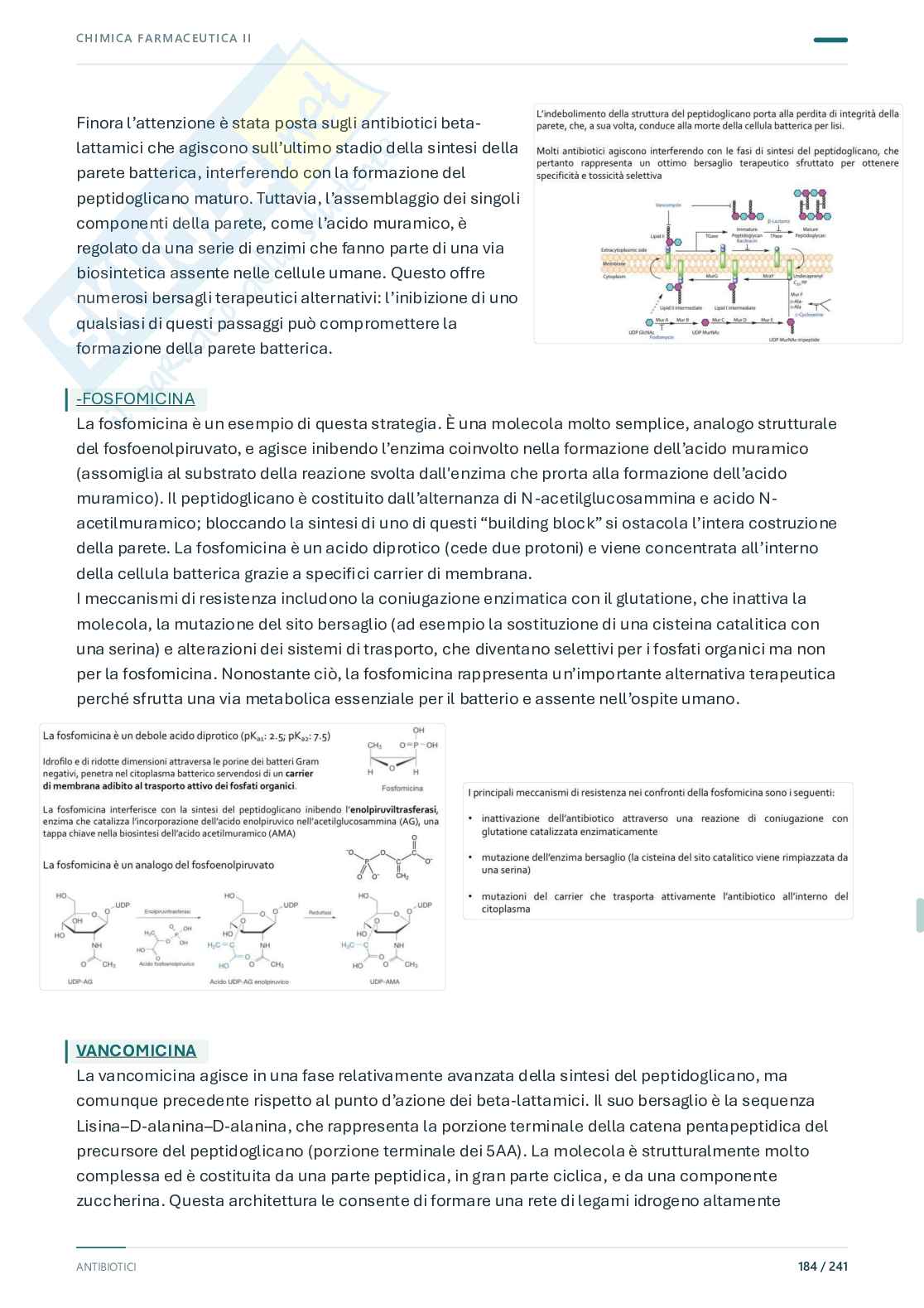 Chimica farmaceutica e tossicologica 2 – Terza parte Pag. 41