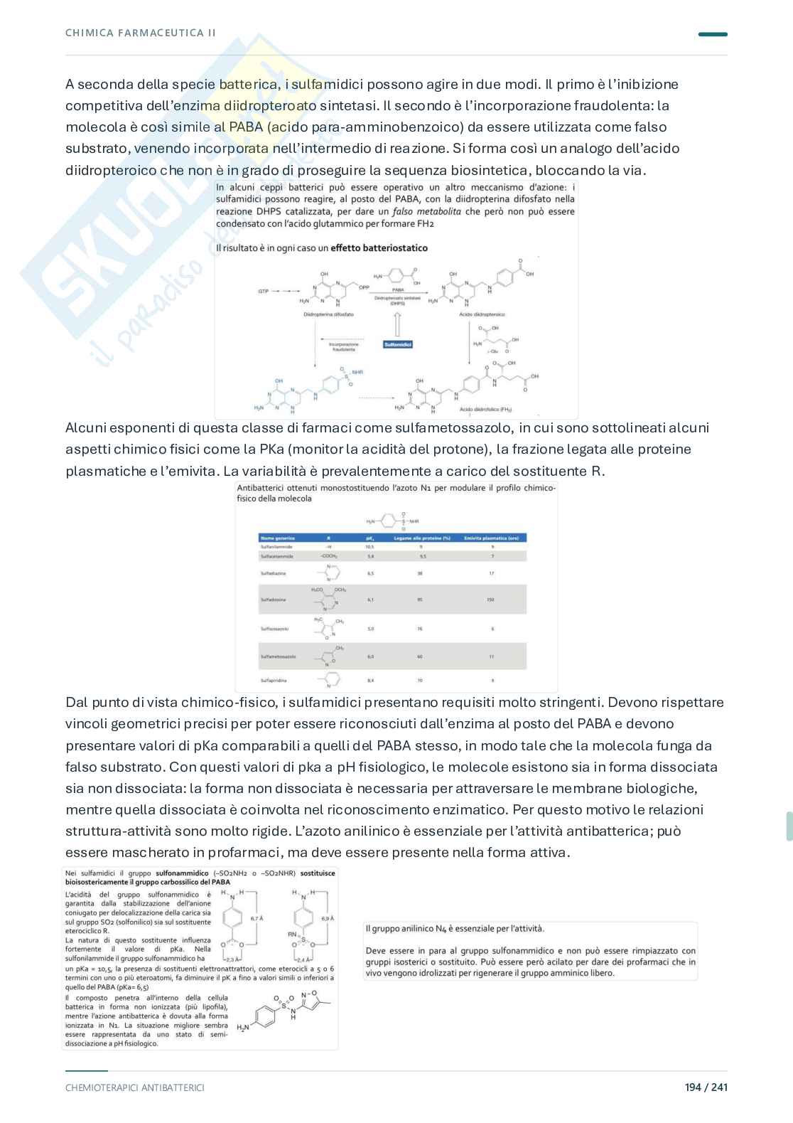 Chimica farmaceutica e tossicologica 2 – Terza parte Pag. 51