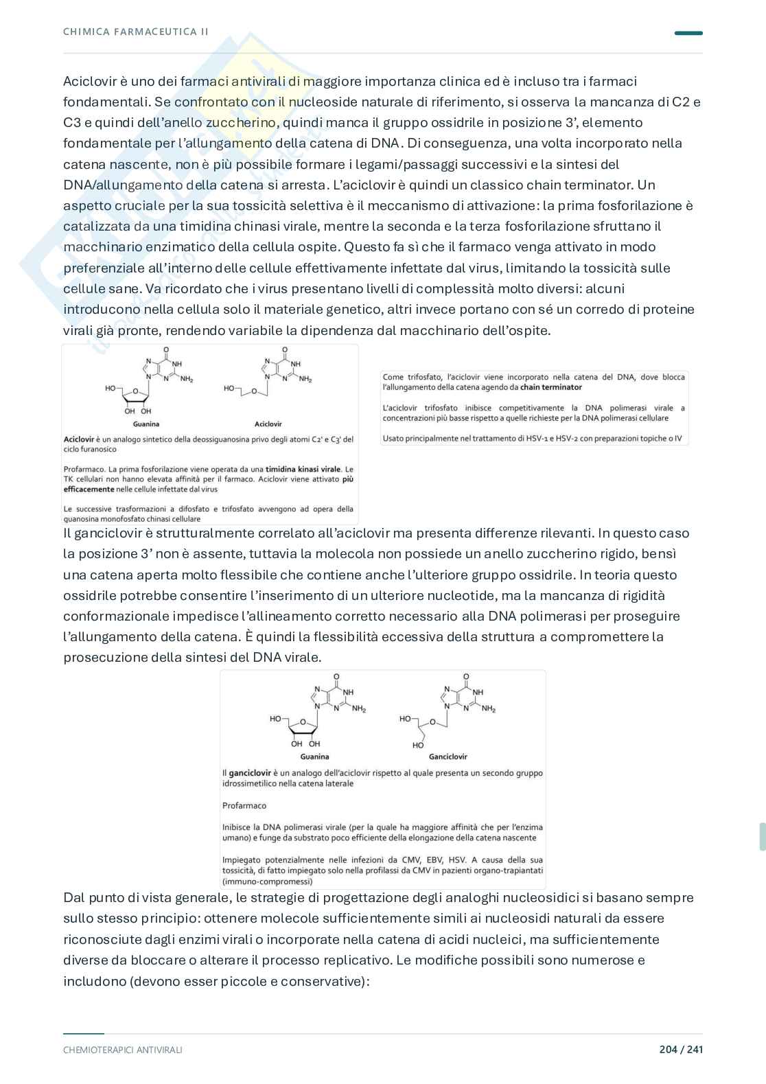 Chimica farmaceutica e tossicologica 2 – Terza parte Pag. 61