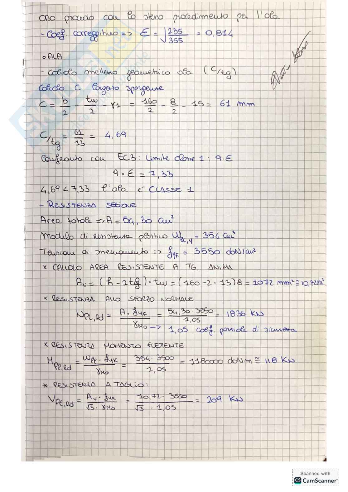 Elaborato 2 Elementi di tecnica delle costruzioni Pag. 2