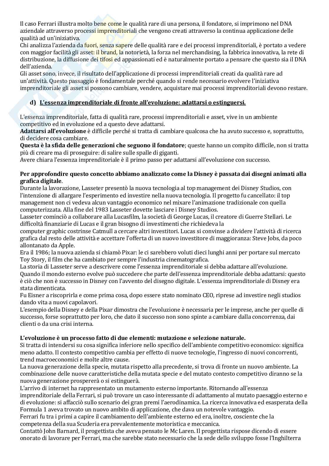 Appunti completi + vecchie prove d'esame per il corso di Family Business Strategy Pag. 11