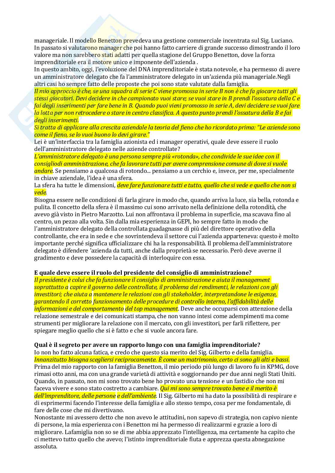 Appunti completi + vecchie prove d'esame per il corso di Family Business Strategy Pag. 26