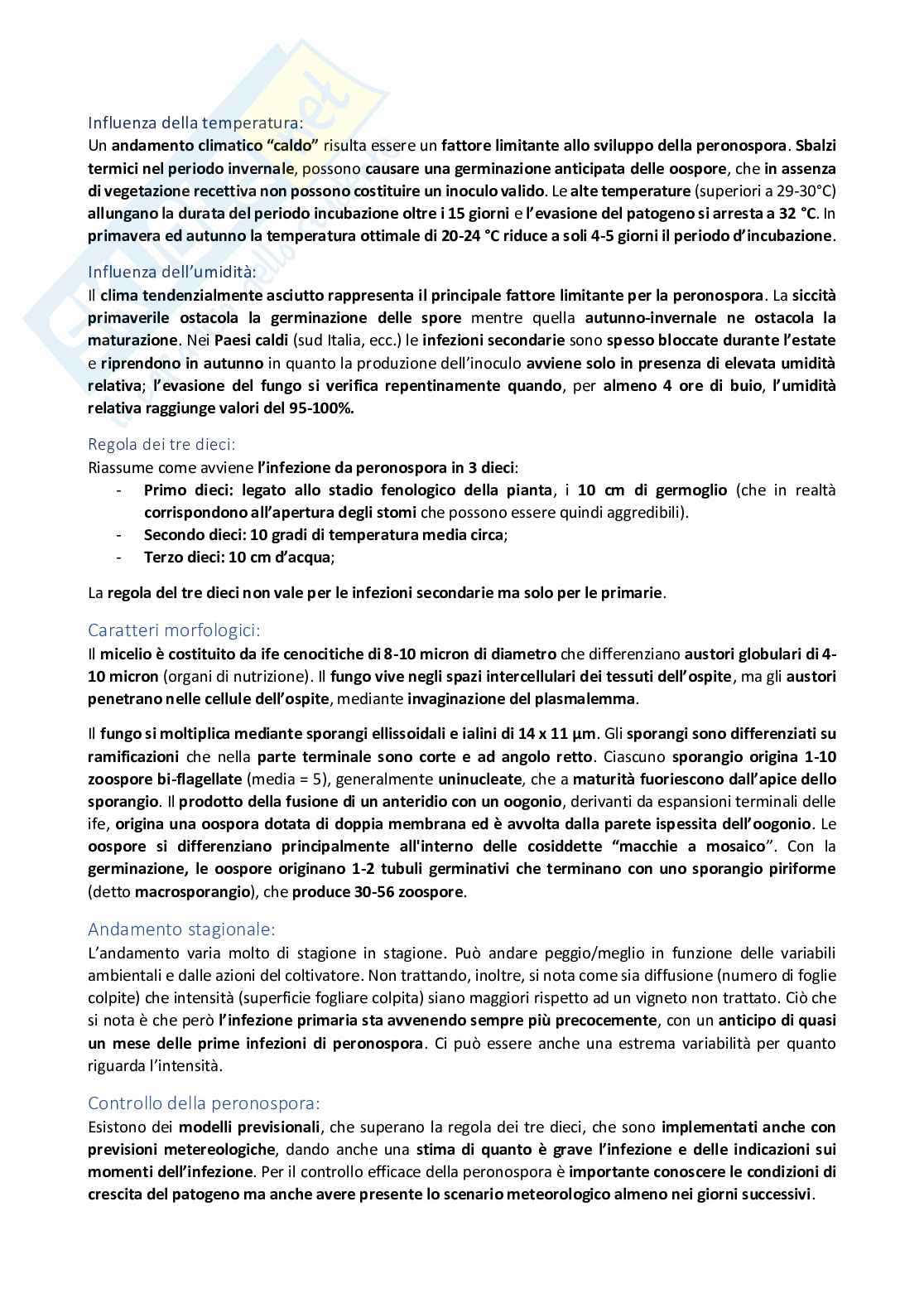 Patologia vegetale speciale Pag. 6