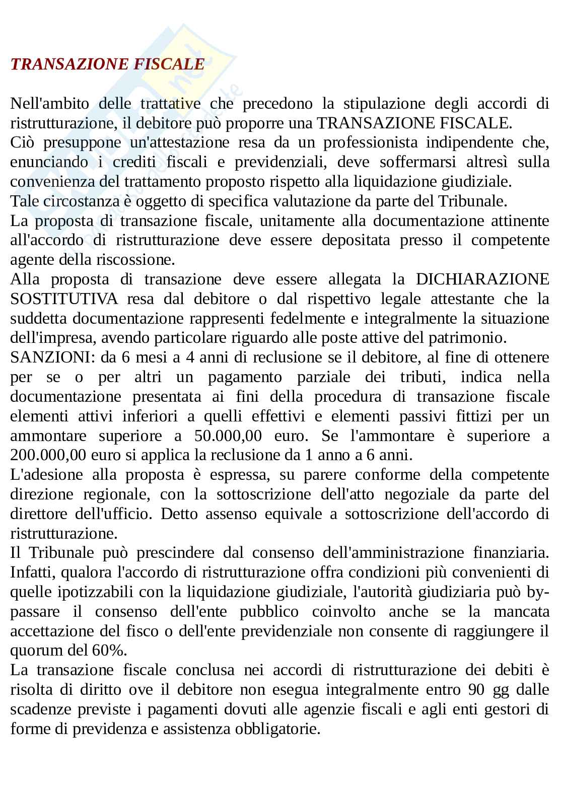 Appunti di Diritto dei contratti d'impresa sulla crisi Pag. 16