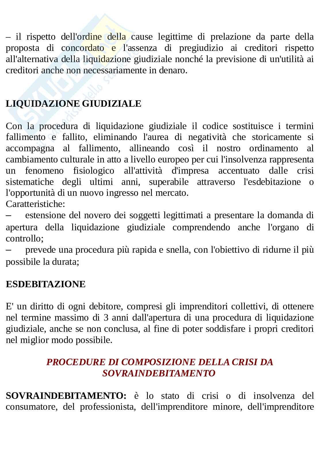 Appunti di Diritto dei contratti d'impresa sulla crisi Pag. 21
