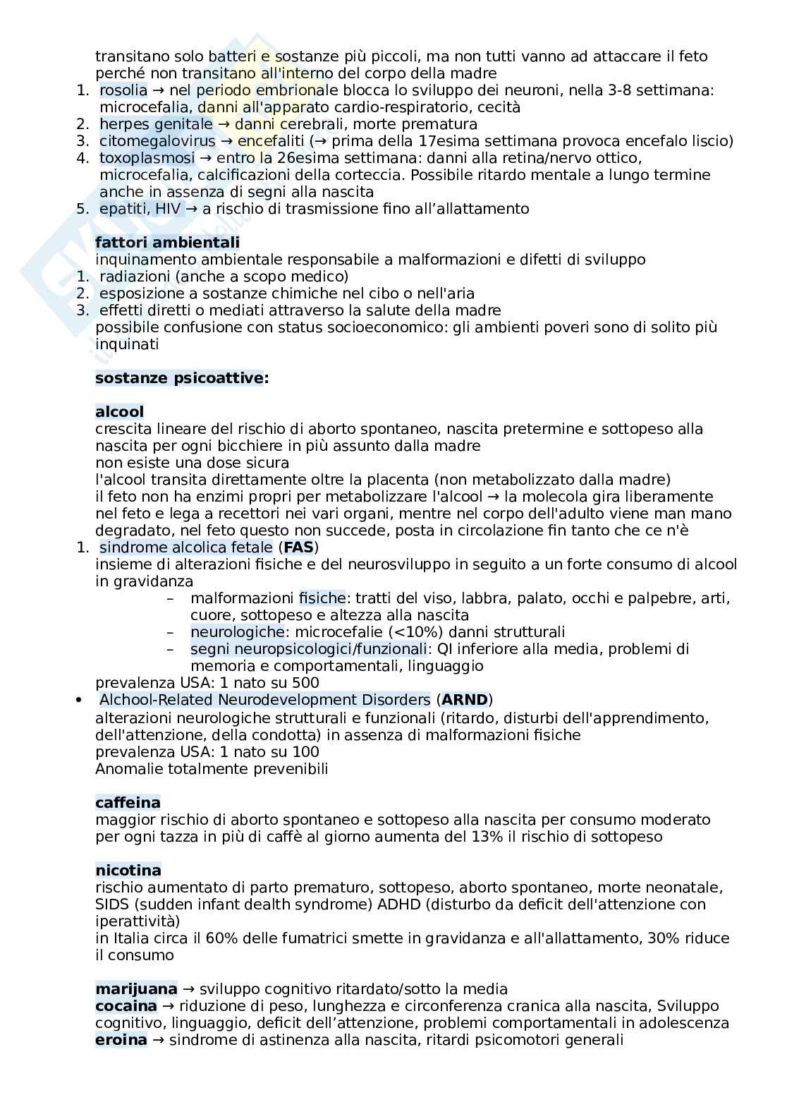 Riassunto esame Psicologia dello sviluppo, Prof. Tomasetto Carlo, libro consigliato Psicologia dello sviluppo (4 Edizione), 2021, Santrock, Deater-Deckard, Lansford, Rollo, D.   Pag. 11