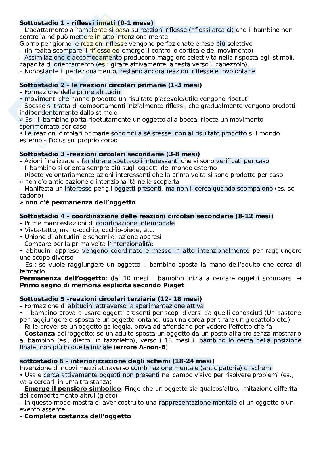 Riassunto esame Psicologia dello sviluppo, Prof. Tomasetto Carlo, libro consigliato Psicologia dello sviluppo (4 Edizione), 2021, Santrock, Deater-Deckard, Lansford, Rollo, D.   Pag. 36