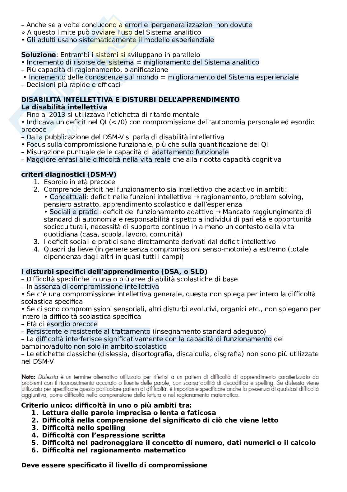 Riassunto esame Psicologia dello sviluppo, Prof. Tomasetto Carlo, libro consigliato Psicologia dello sviluppo (4 Edizione), 2021, Santrock, Deater-Deckard, Lansford, Rollo, D.   Pag. 41