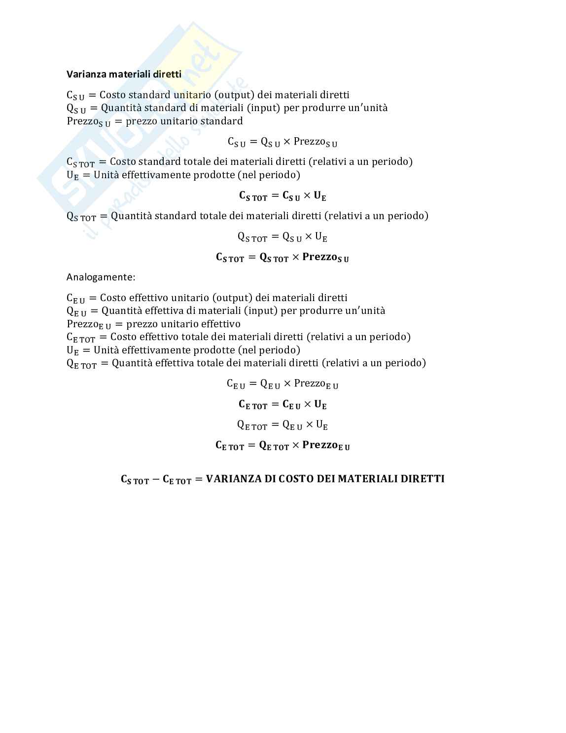 Riassunto esame Economia ed organizzazione aziendale, Prof. Munari Federico, libro consigliato Sistemi di controllo di gestione , Antony Pag. 11