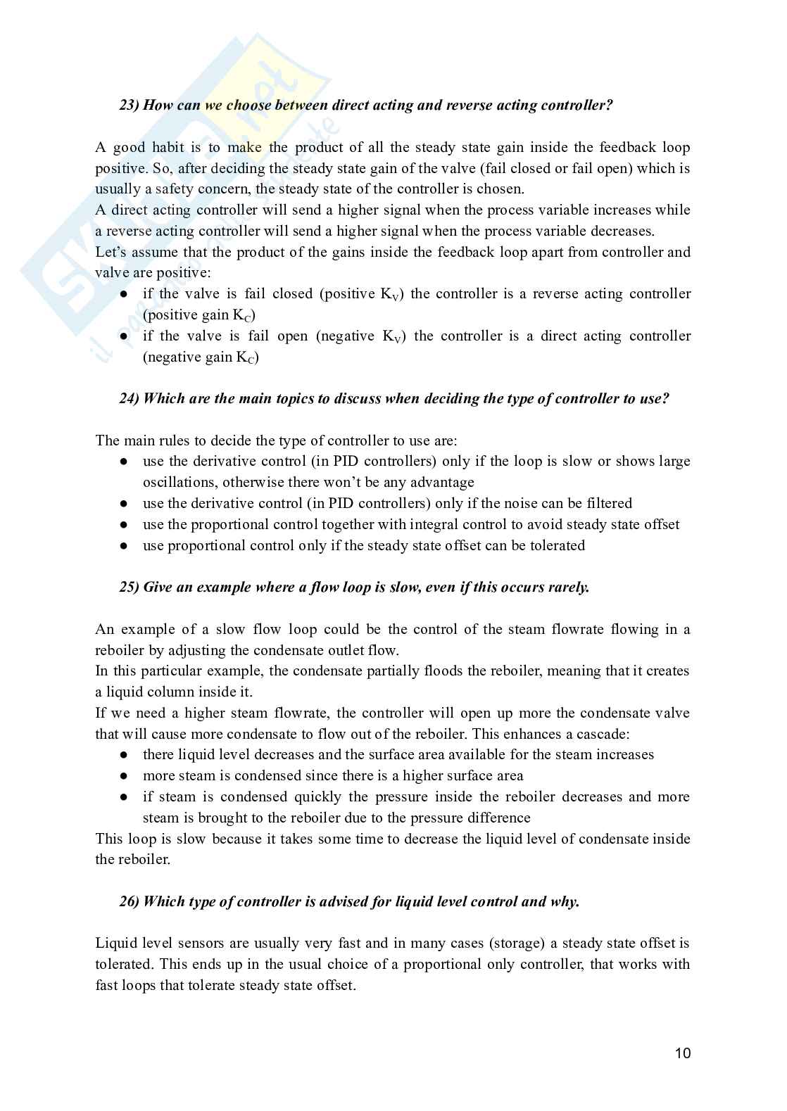 Process Dynamics and Control - Solved Exam Questions Pag. 11