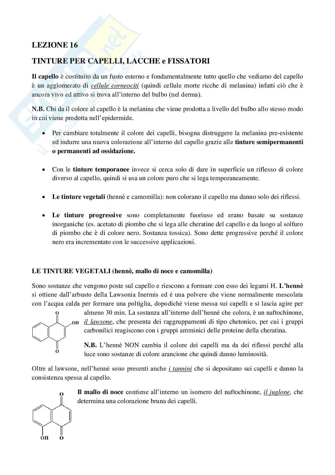 Appunti del corso di Analisi e chimica dei prodotti cosmetici Pag. 86