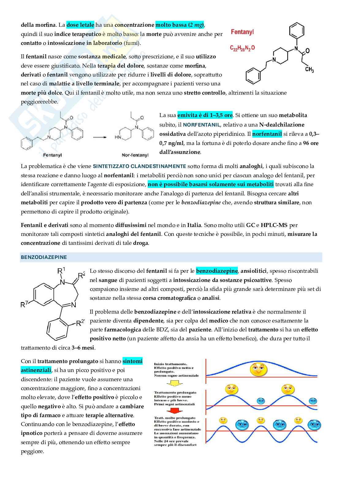 Appunti completi di Analisi dei Farmaci e dei loro metaboliti nei fluidi biologici Pag. 6